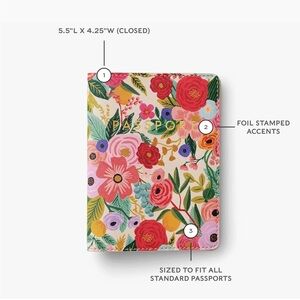 Rifle Paper Co. Passport Holder (Garden Party)